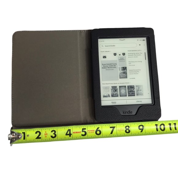 Leather Case Protector for Amazon Kindle Paperwhite eReader - Fintie Folio Case - Picture 5 of 9